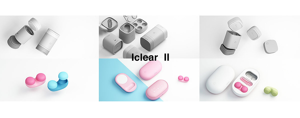 iClear II，隐形眼镜清洗器，塑料，