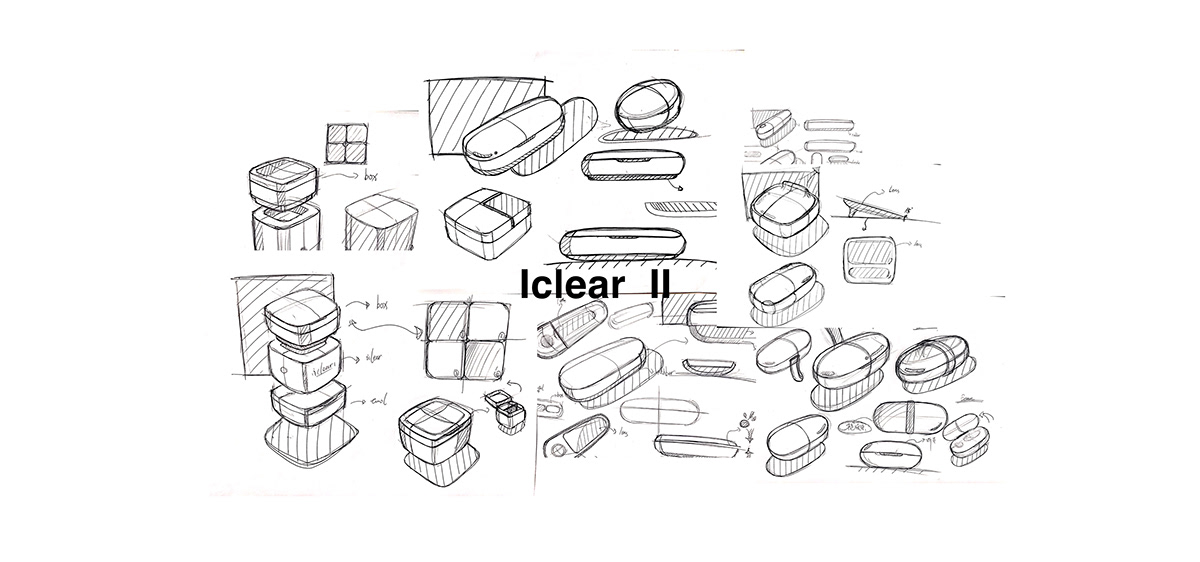 iClear II，Contact lens washer，Plastic，