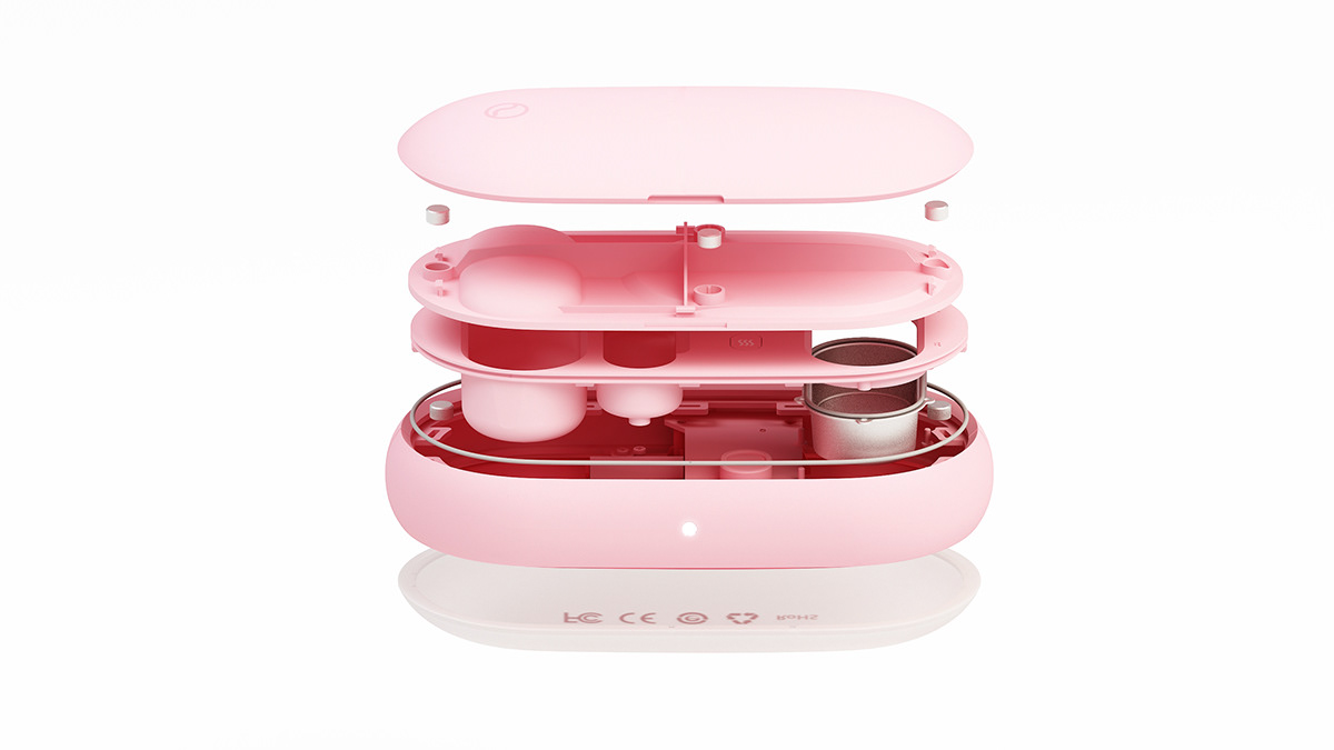 iClear II，Contact lens washer，Plastic，