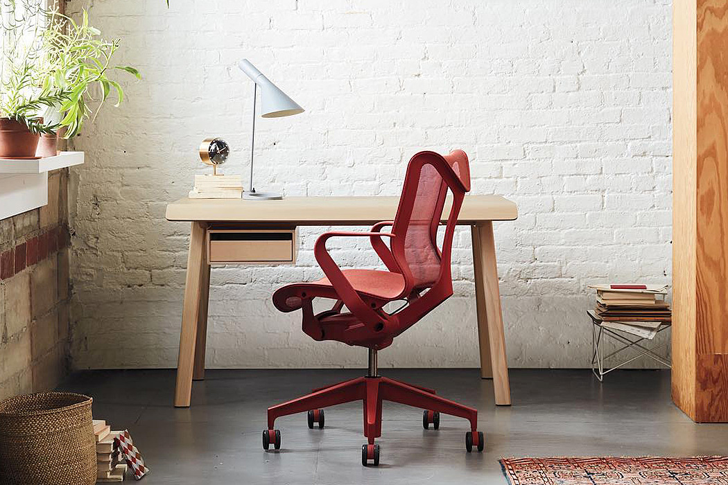 木质，座椅，Herman Miller，