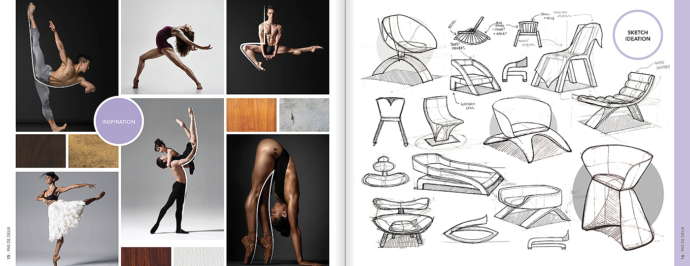Redesign，Table，chair，deck chair，