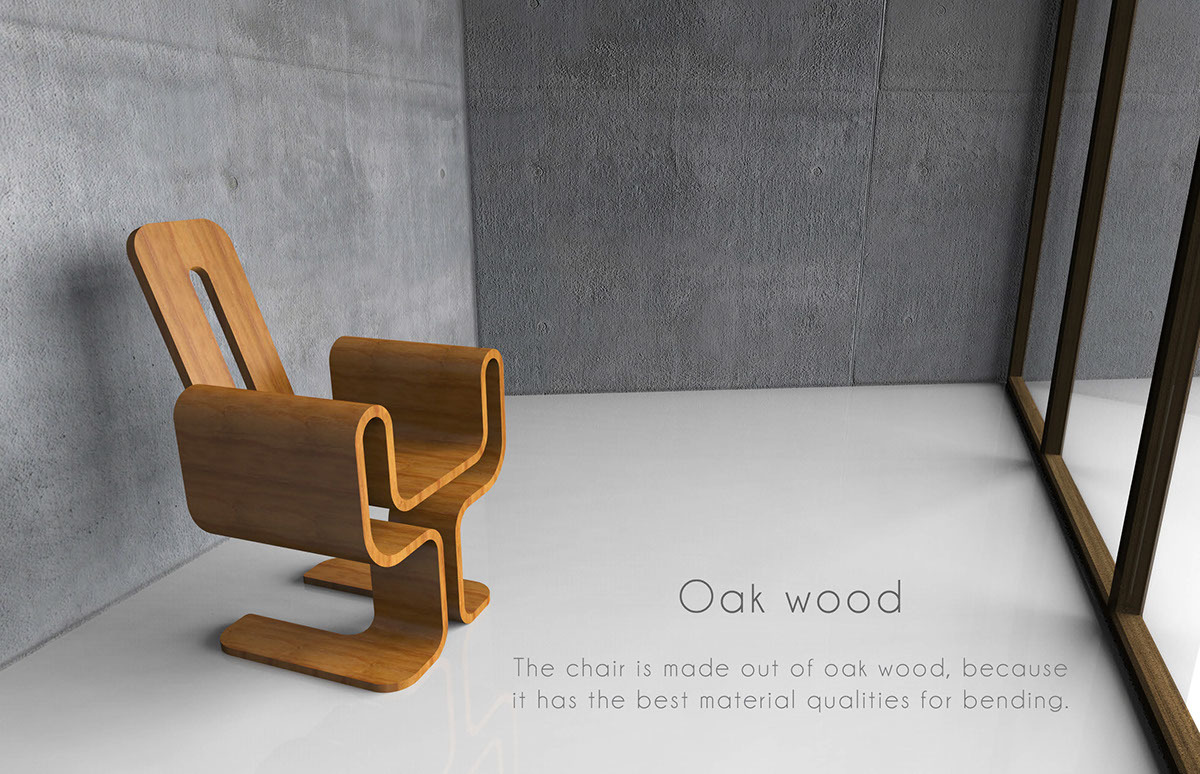 woodwork，Home Furnishing，chair，Curved chair，