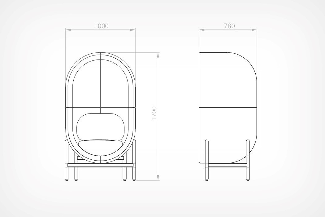 industrial design，capsule，furniture，sofa，