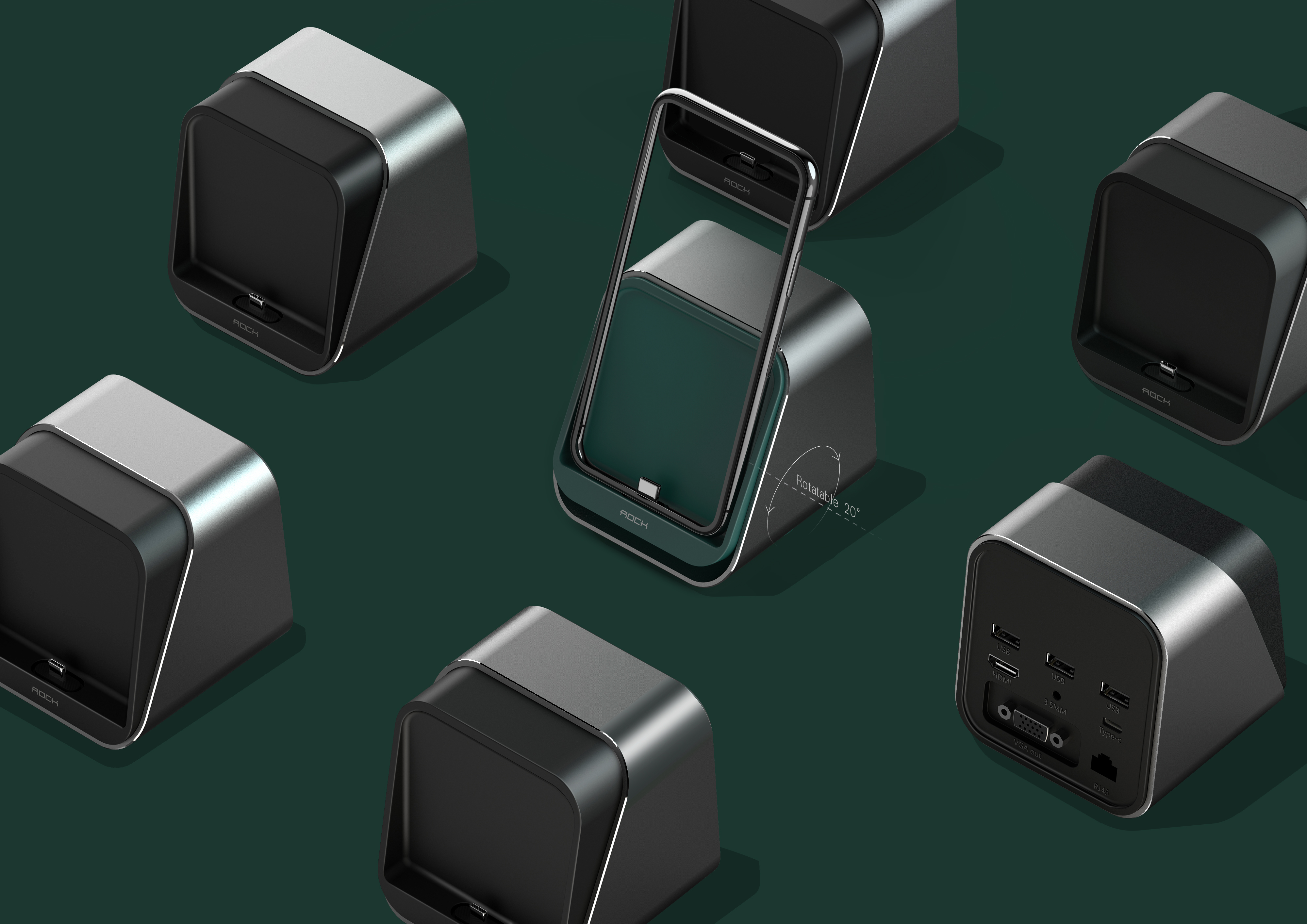 Expansion dock，Docking，hub，