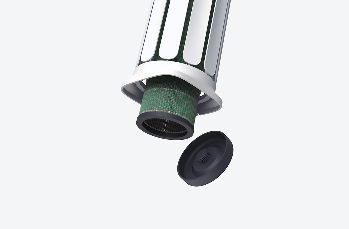 ZEPHYROS，air cleaner，white，