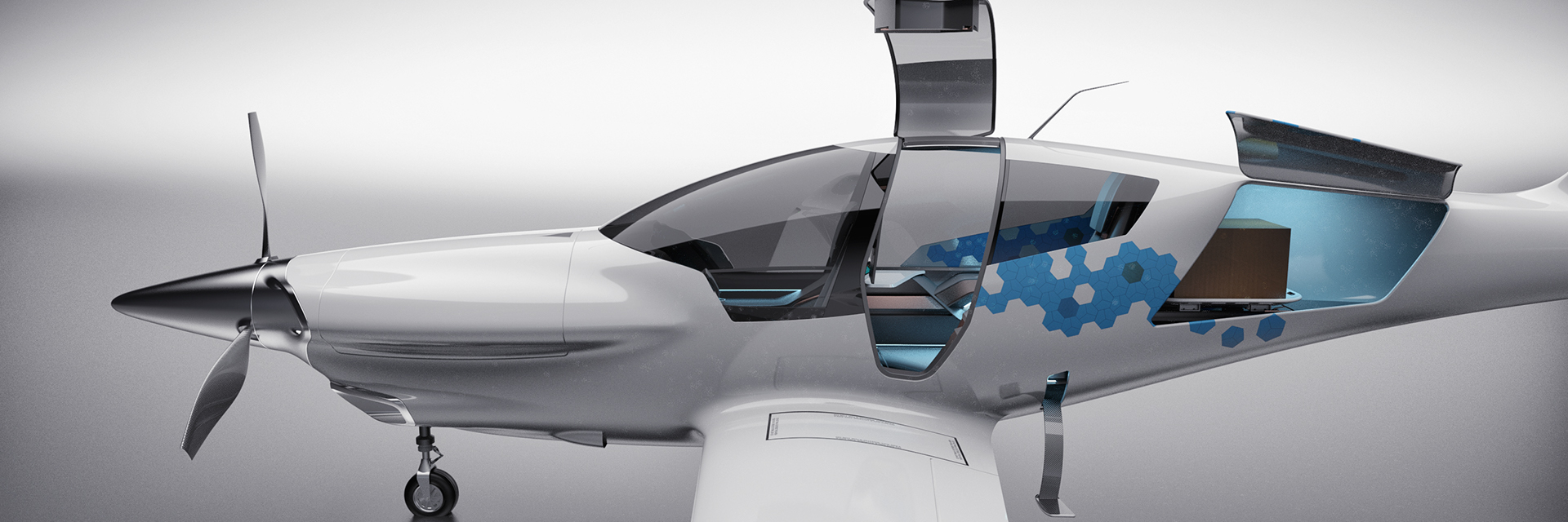 Clement Simon，engineering，industrial design，Two seater light aircraft，