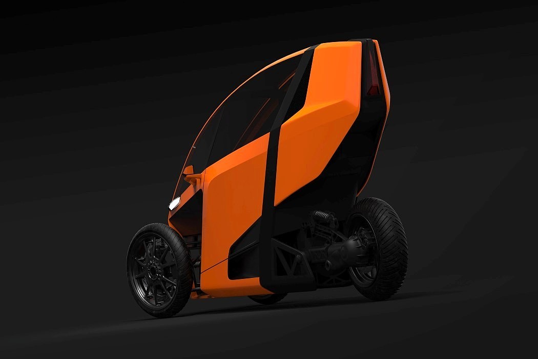 Concept Car，science and technology，Tricycle，