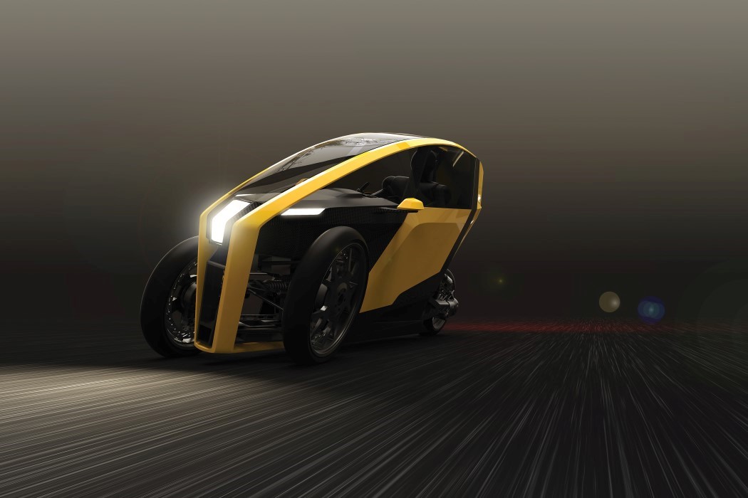 Concept Car，science and technology，Tricycle，