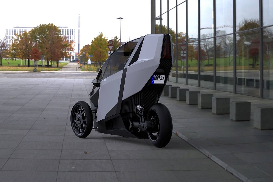 Concept Car，science and technology，Tricycle，