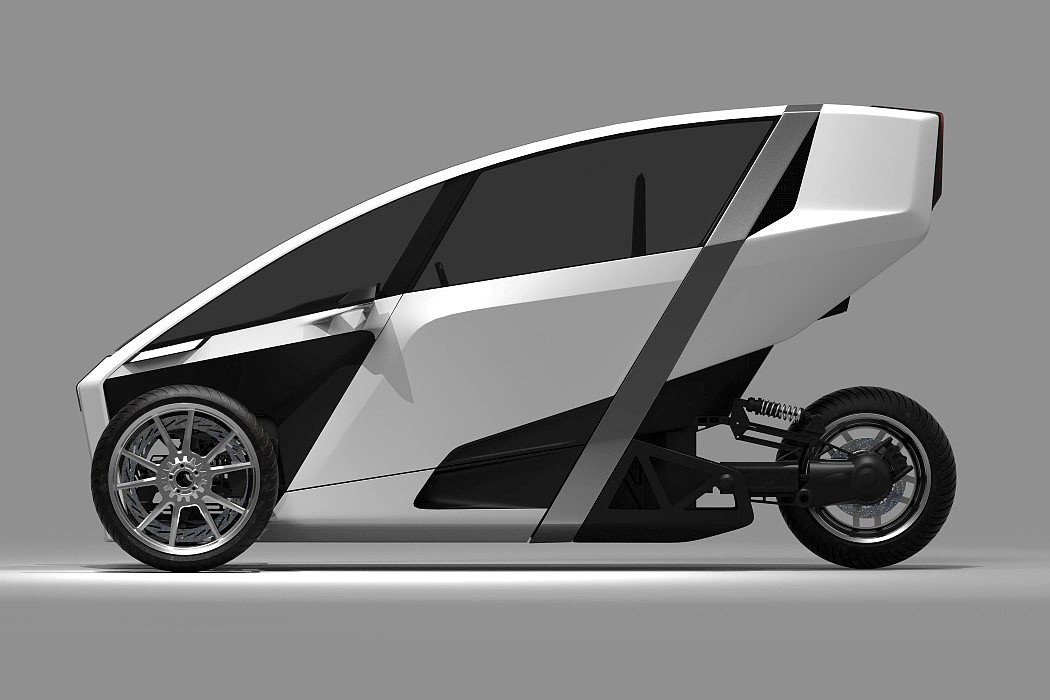 Concept Car，science and technology，Tricycle，