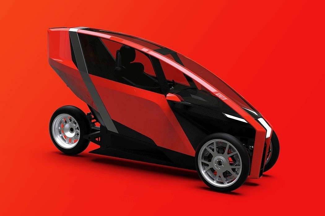 Concept Car，science and technology，Tricycle，