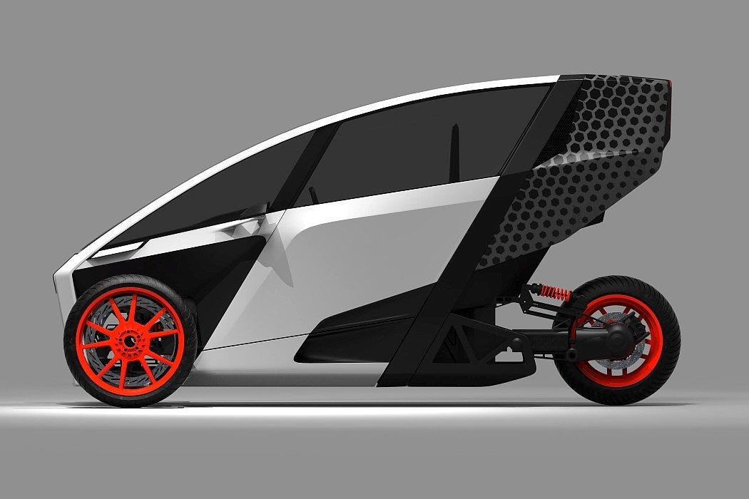 Concept Car，science and technology，Tricycle，