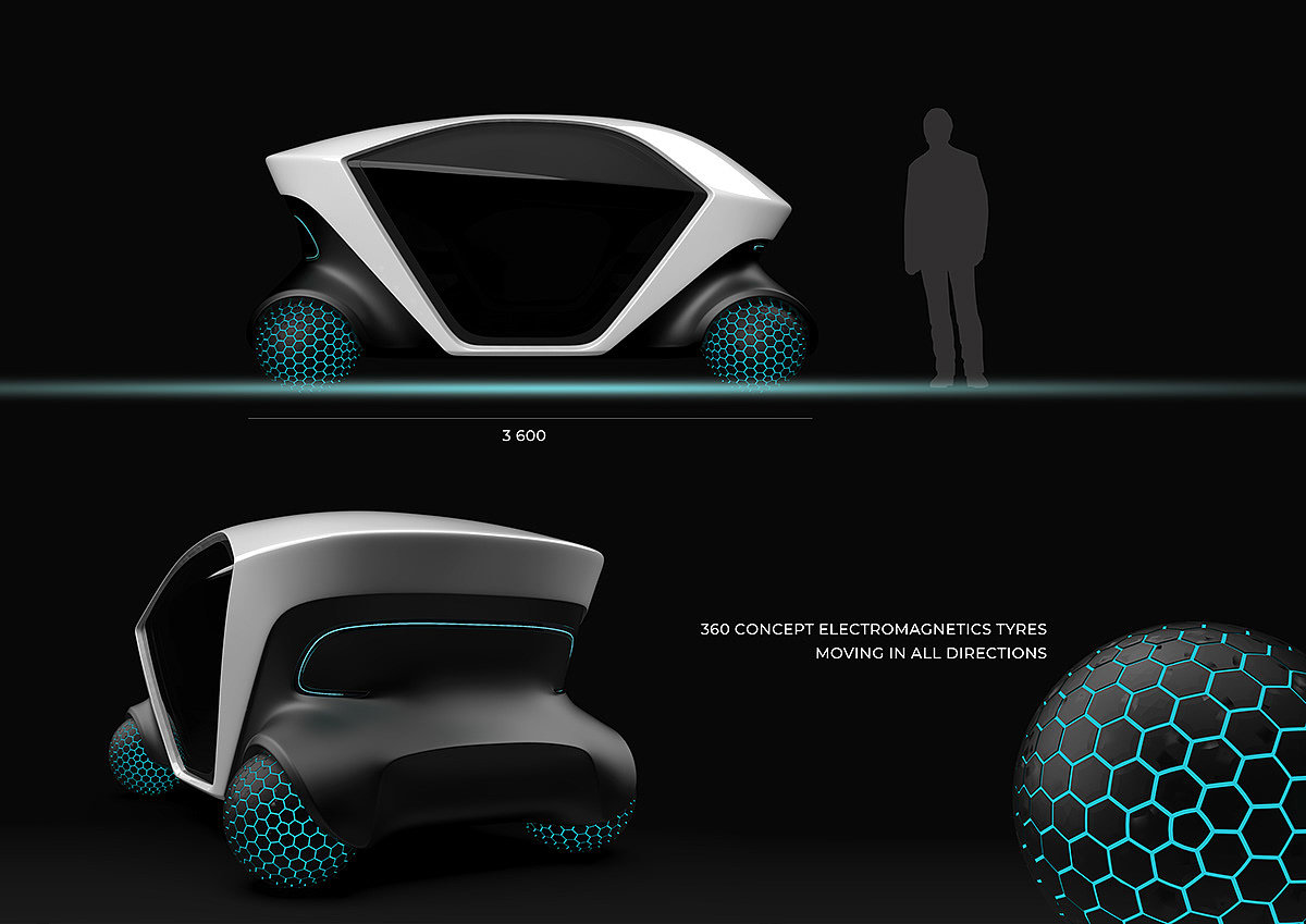 AUTONOMOUS，汽车设计，概念设计，