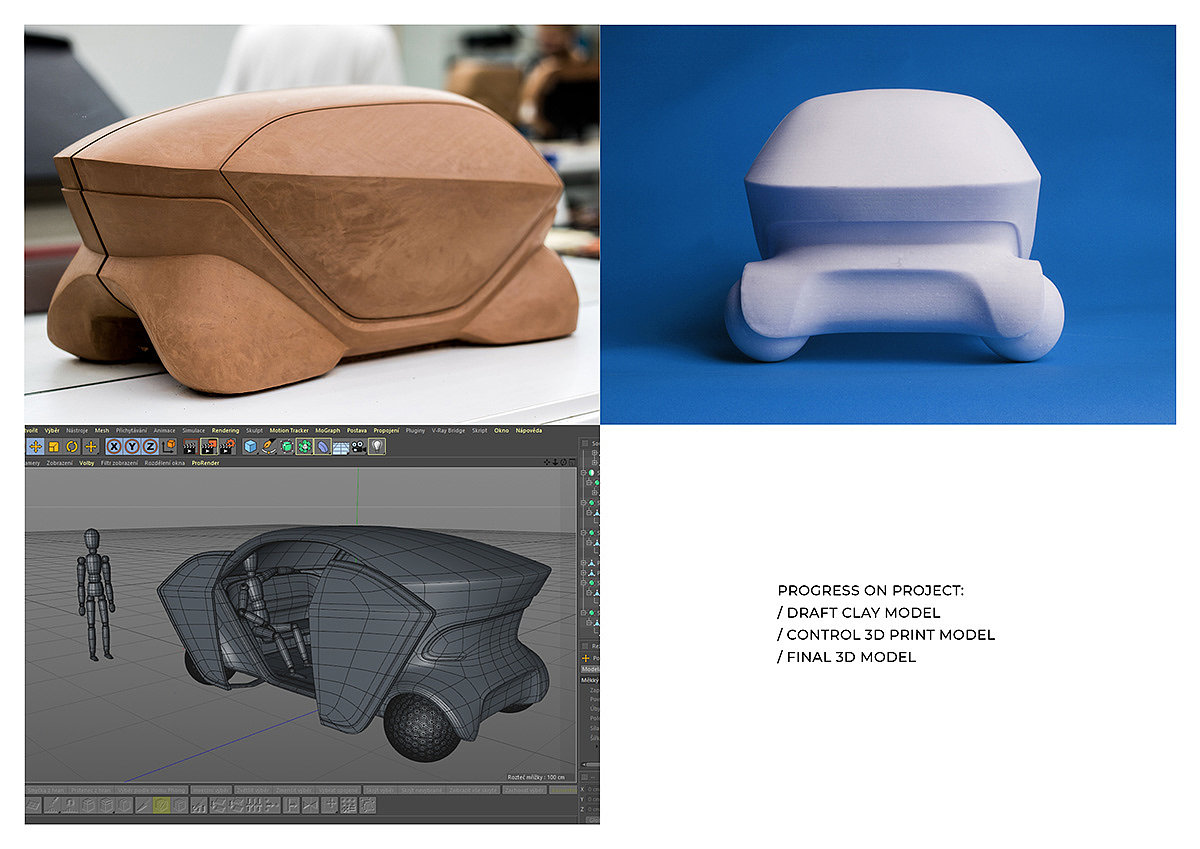 AUTONOMOUS，Automobile design，conceptual design，