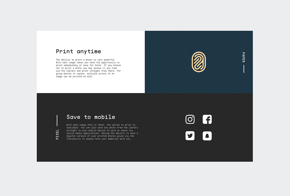 print，Camera design，blue，