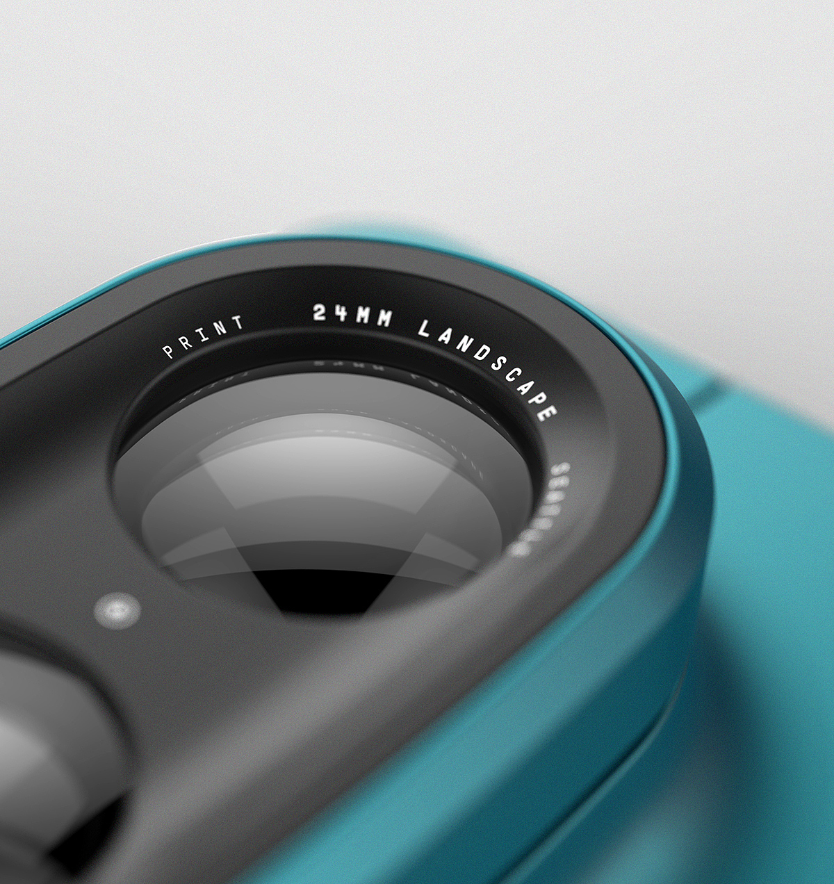 print，Camera design，blue，