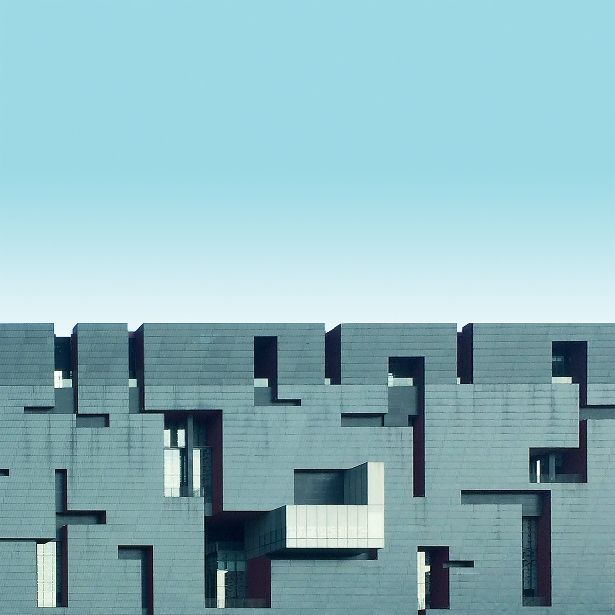 Beautified China，Architectural design，Minimalist，