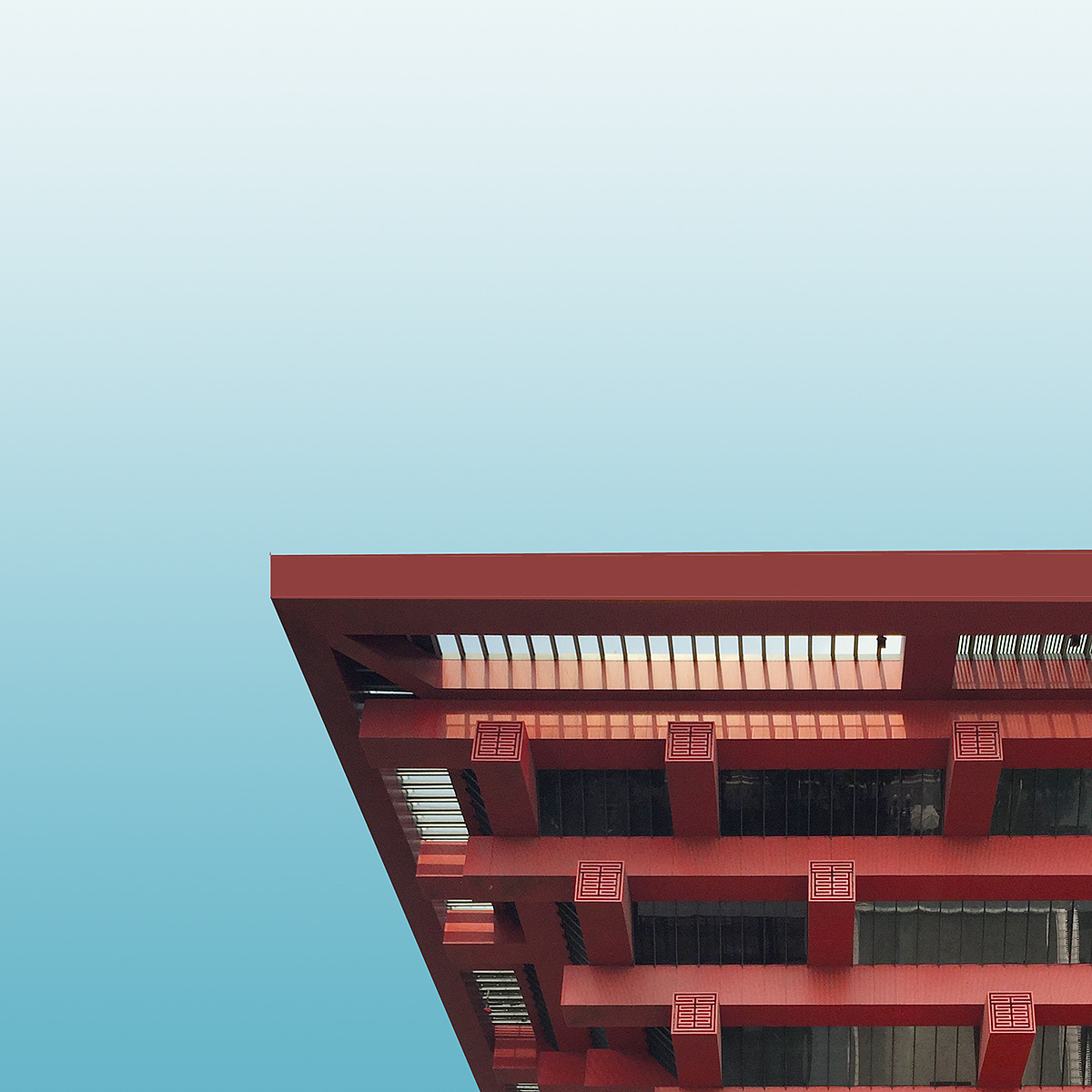 Beautified China，Architectural design，Minimalist，