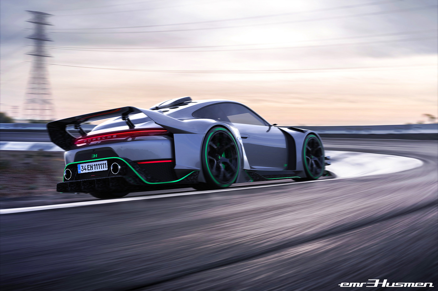 automation，Sports car，Concept Car，vehicle，Porsche，