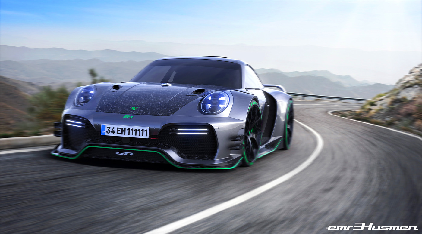 automation，Sports car，Concept Car，vehicle，Porsche，
