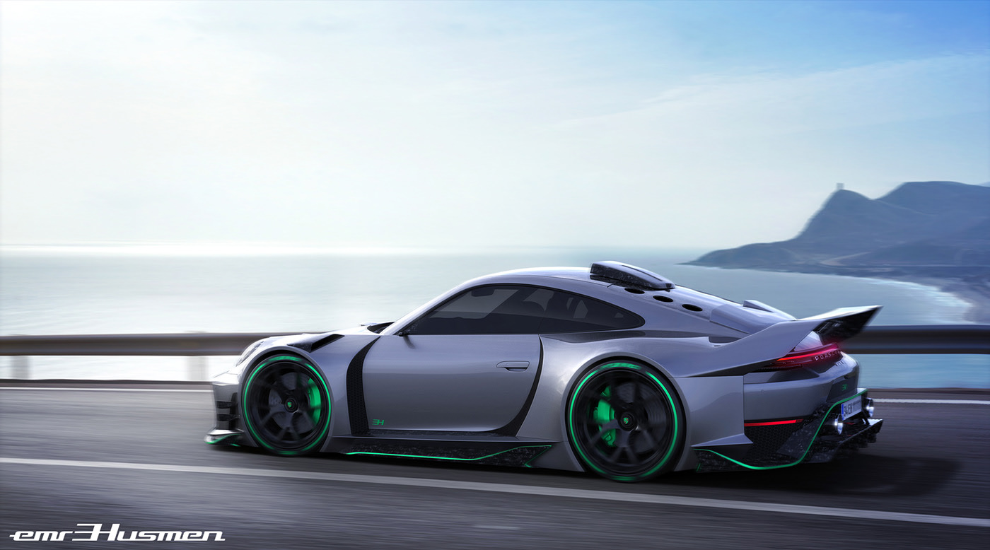 automation，Sports car，Concept Car，vehicle，Porsche，