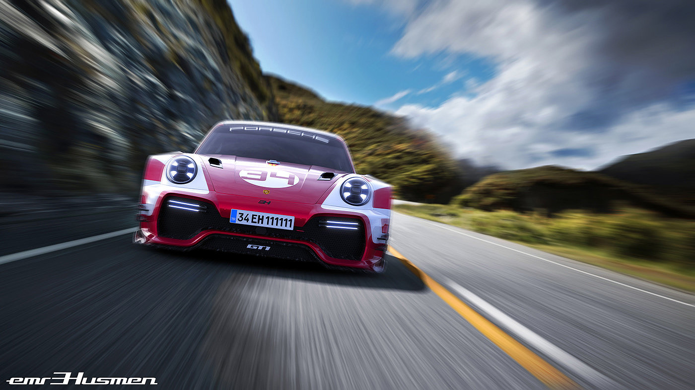 automation，Sports car，Concept Car，vehicle，Porsche，