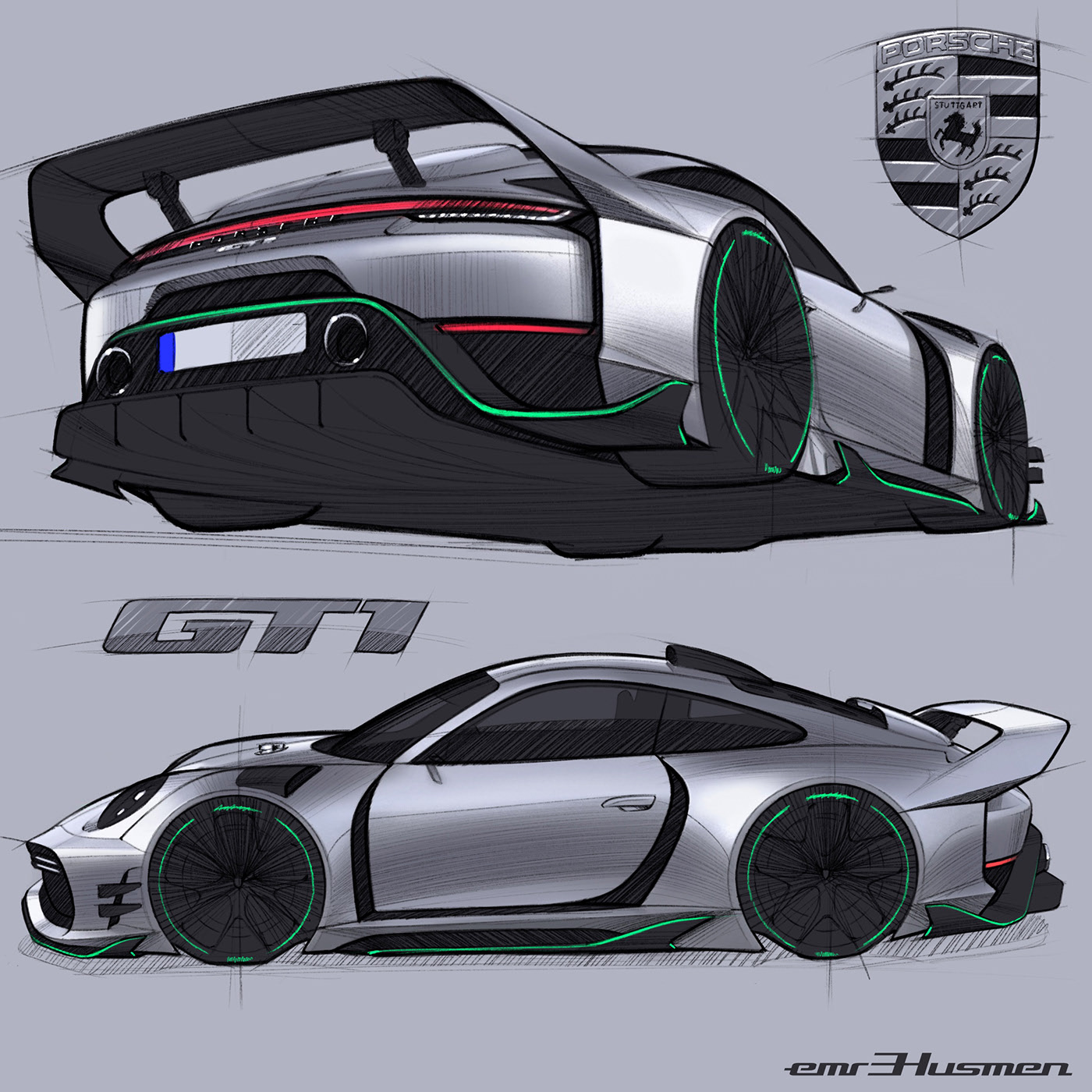 automation，Sports car，Concept Car，vehicle，Porsche，
