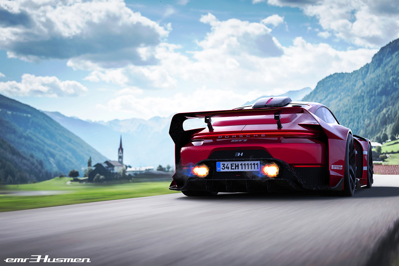 automation，Sports car，Concept Car，vehicle，Porsche，