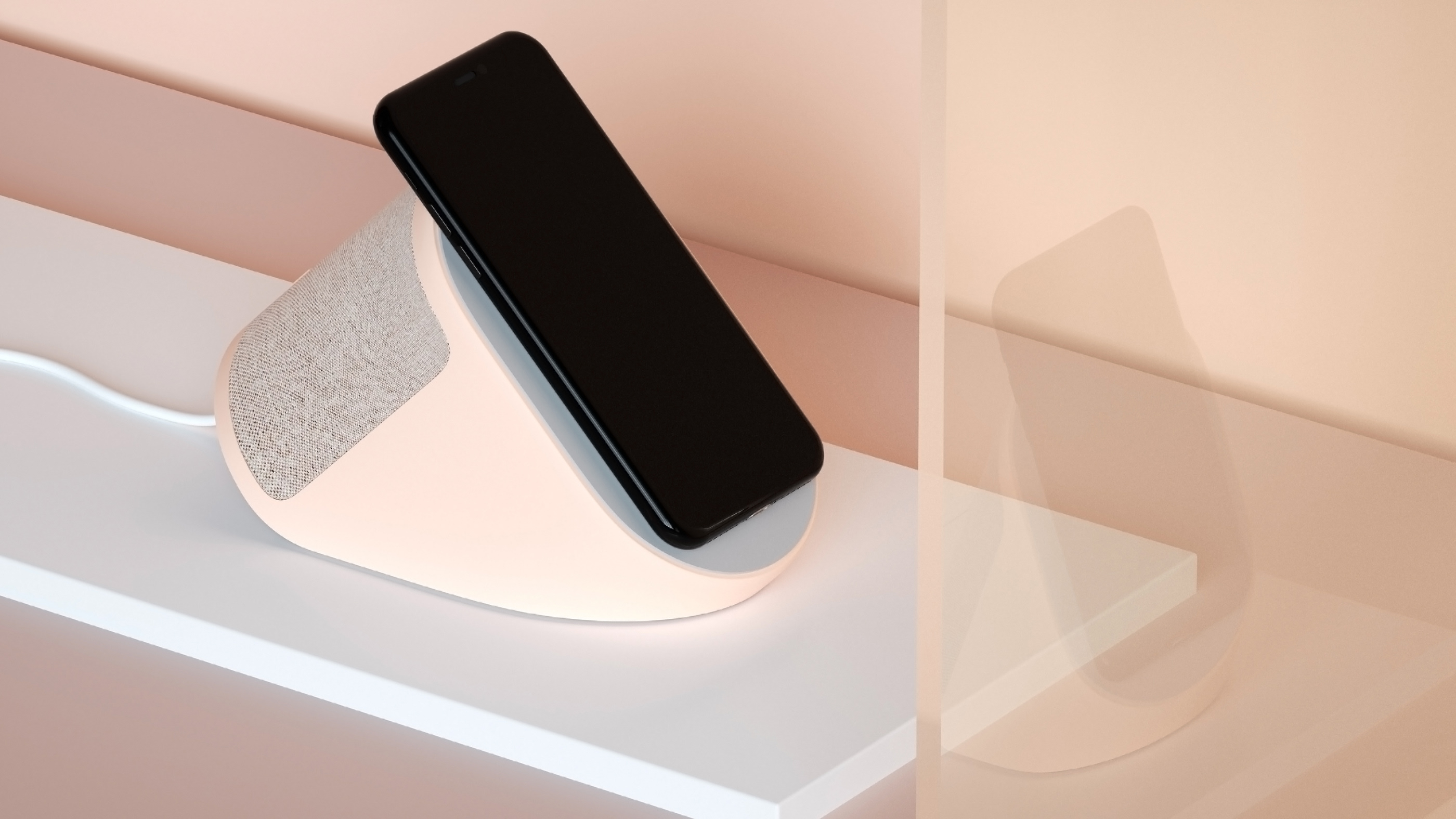 loudspeaker box，Charger，Wireless charging，Digital，Electronics，Fashion speaker，Wireless speaker，