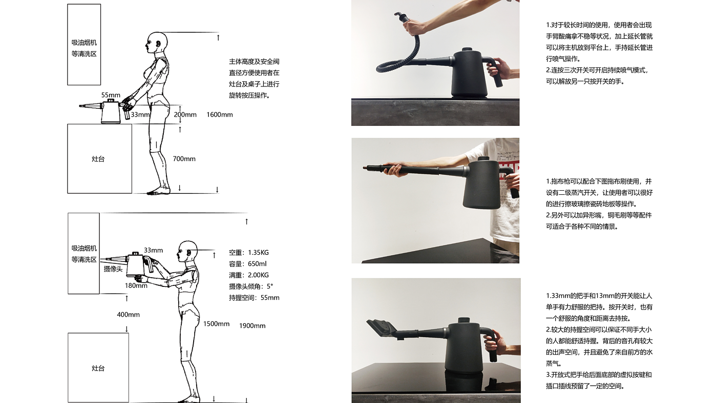 steam，clean，intelligence，Home Furnishing，Bi Sheh，Hand board，Model，Kitchenware，