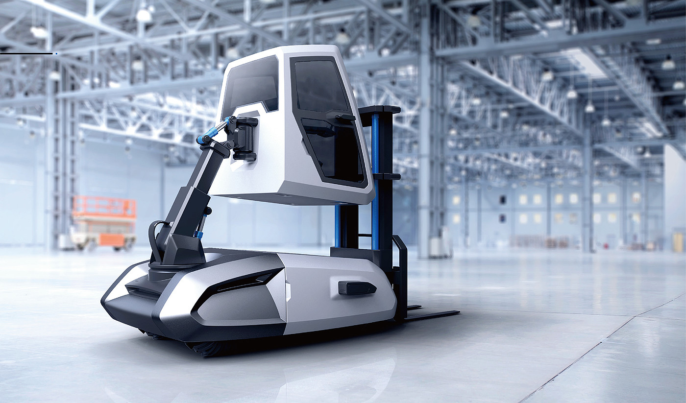 truck，Forklift，industrial design，Archimedes，