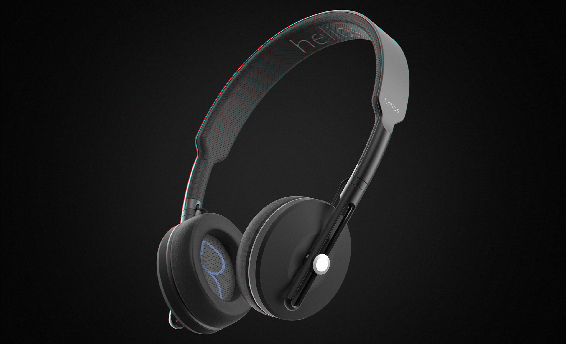 black，industrial design，headset，headset，