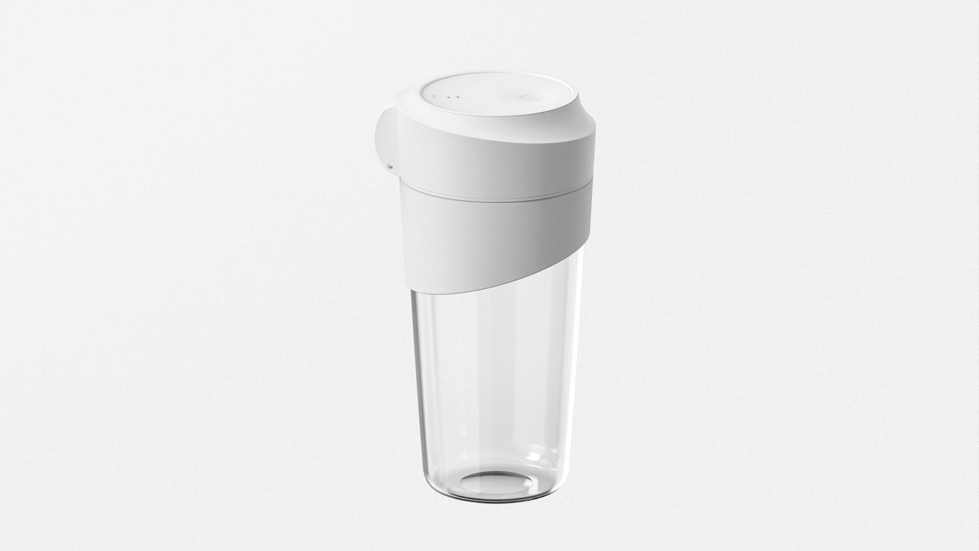 product design，glass，portable，blender，