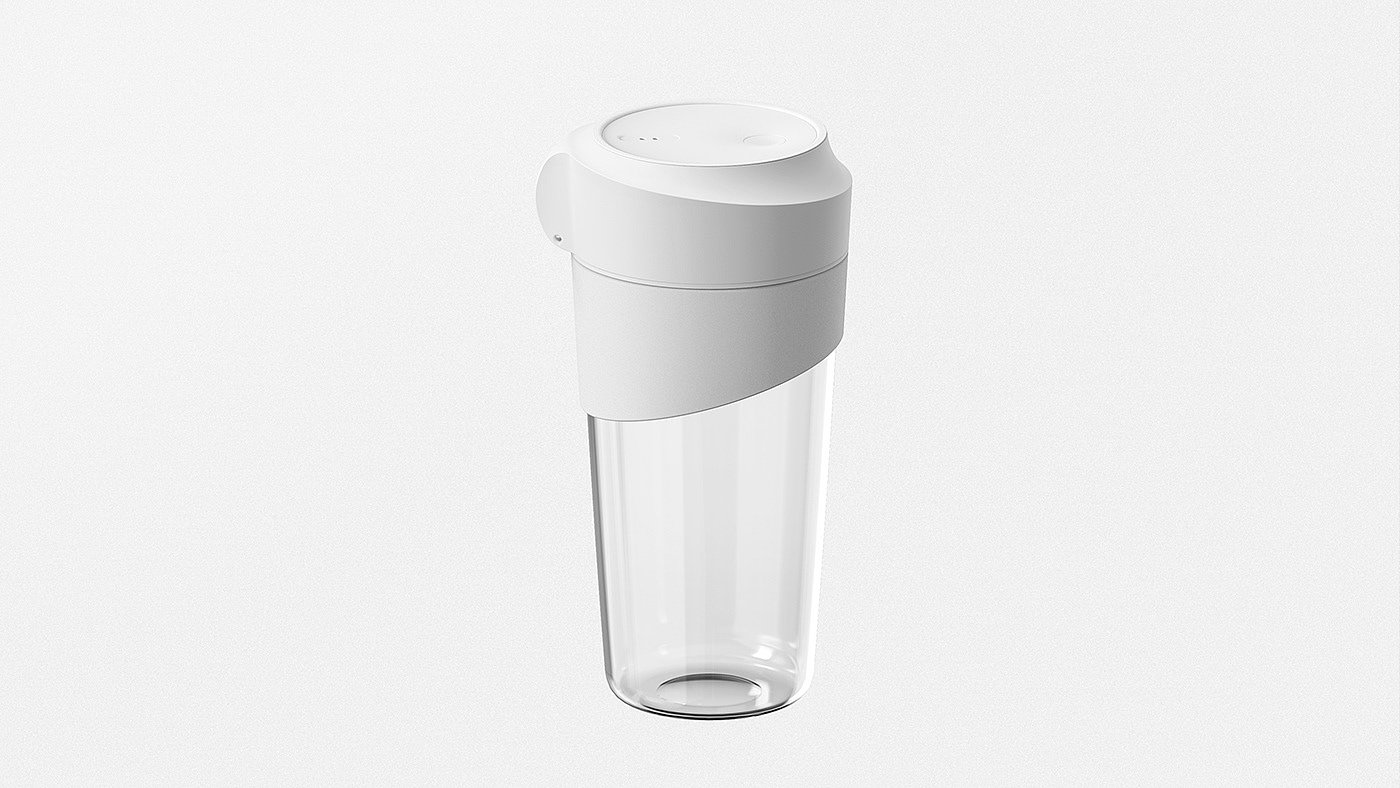 product design，glass，portable，blender，