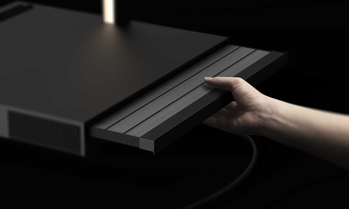 air cleaner，light，visual，User experience，