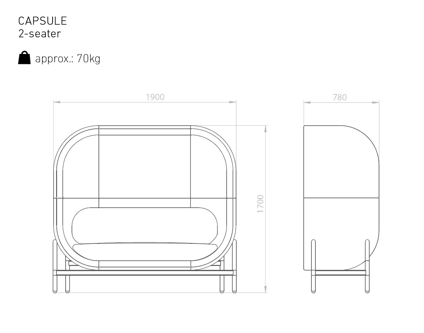 Textile material，sofa，CAPSULE soft，