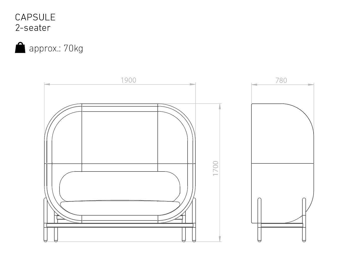 Textile material，sofa，CAPSULE soft，