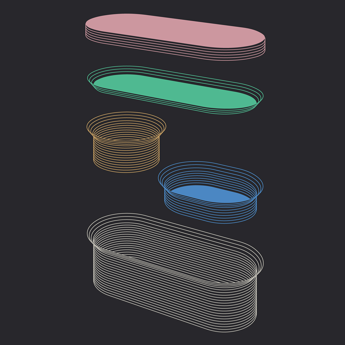 Bold X Habitat，3D printing，storage box，