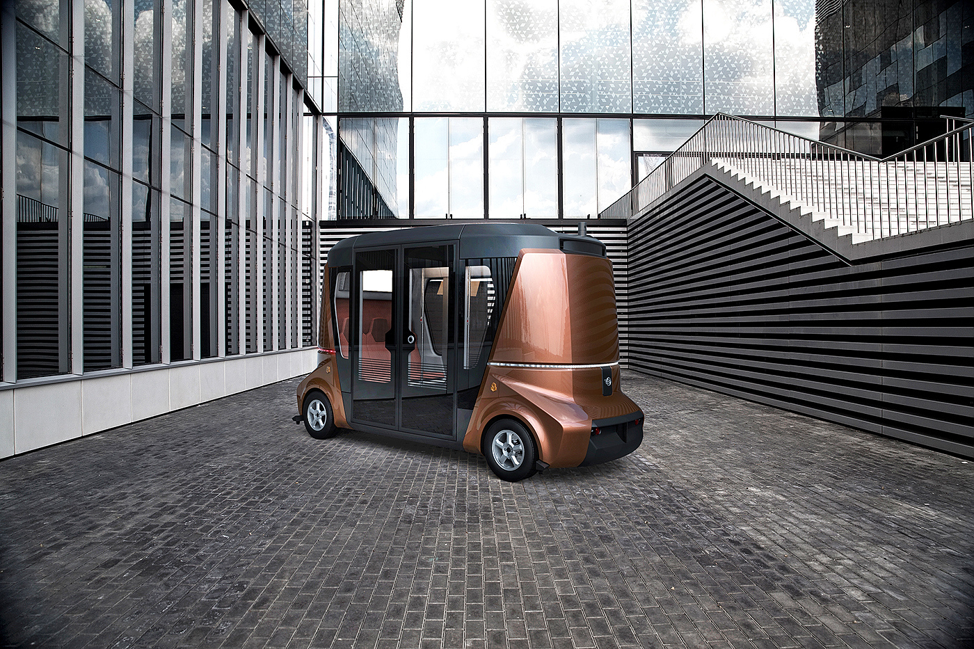 Automatic design，modularization，Automatic driving，Tool car，Commercial design，