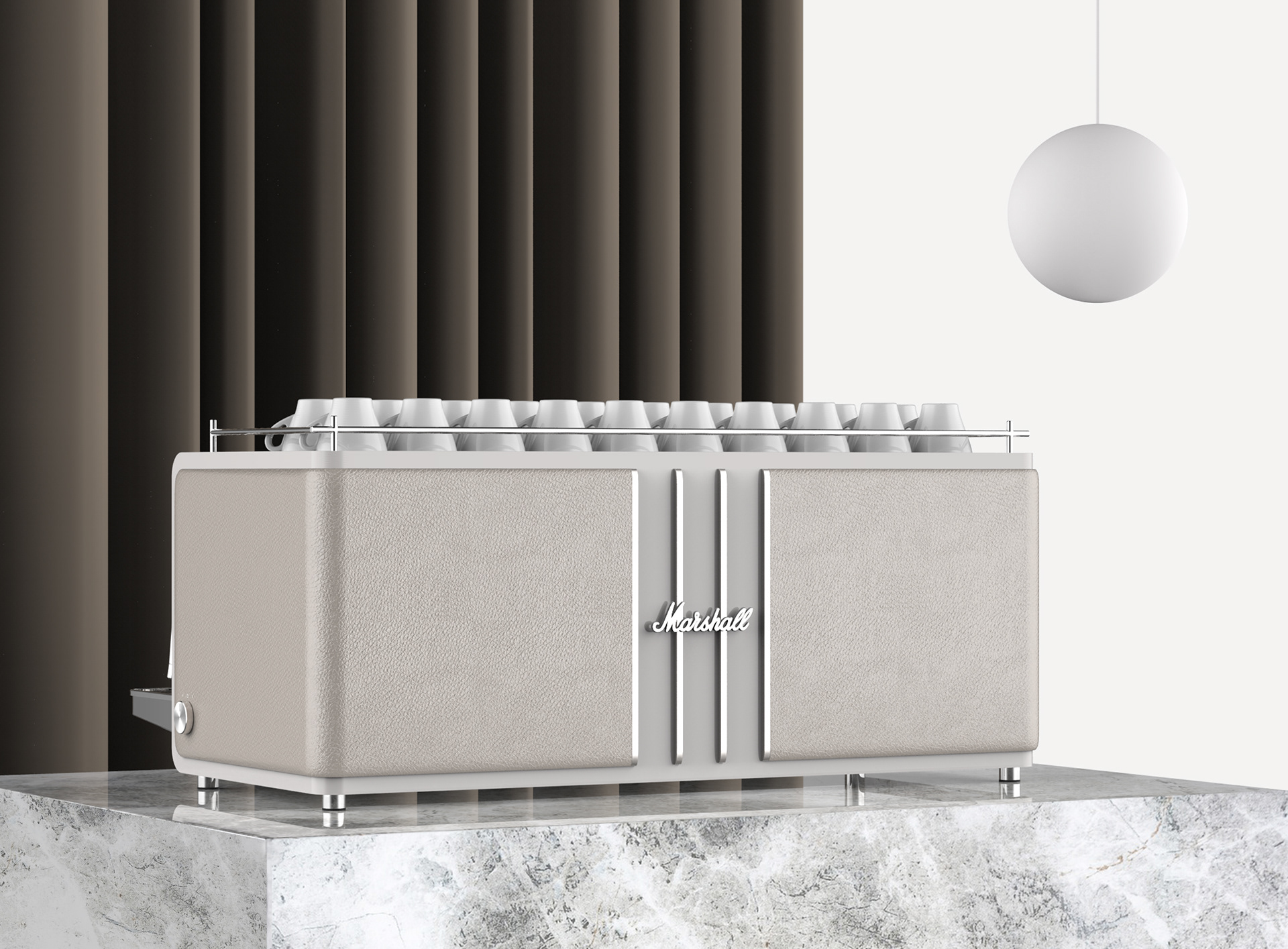 Espresso machine，Coffee machine，industrial design，marshall，