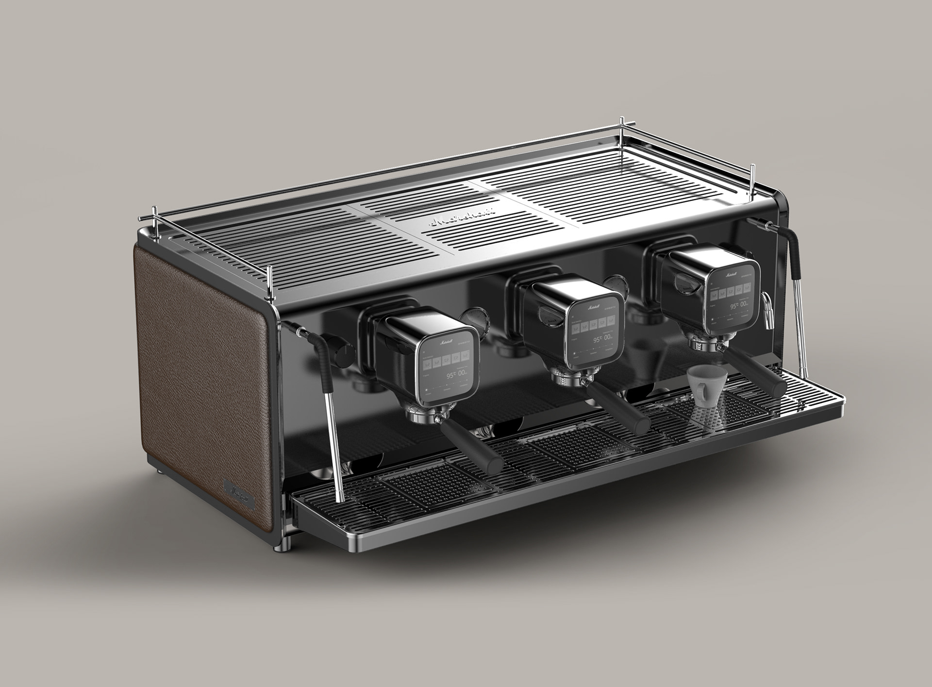 Espresso machine，Coffee machine，industrial design，marshall，