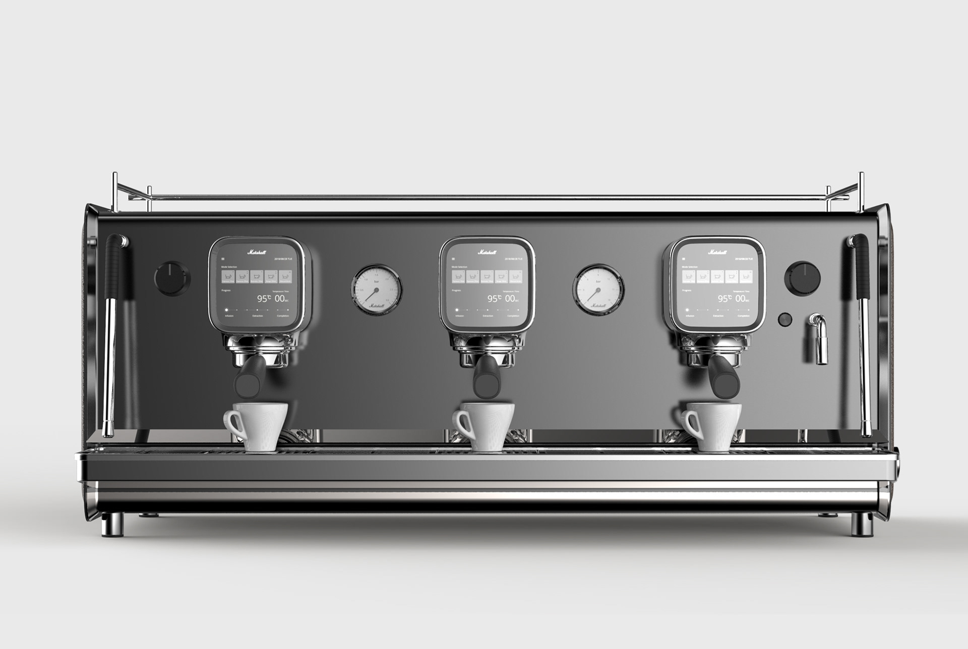 Espresso machine，Coffee machine，industrial design，marshall，