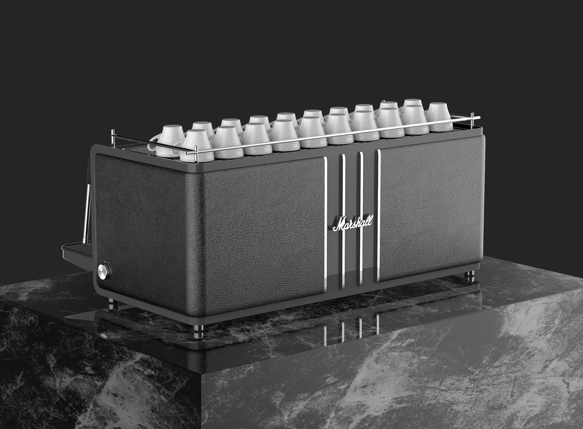 Espresso machine，Coffee machine，industrial design，marshall，