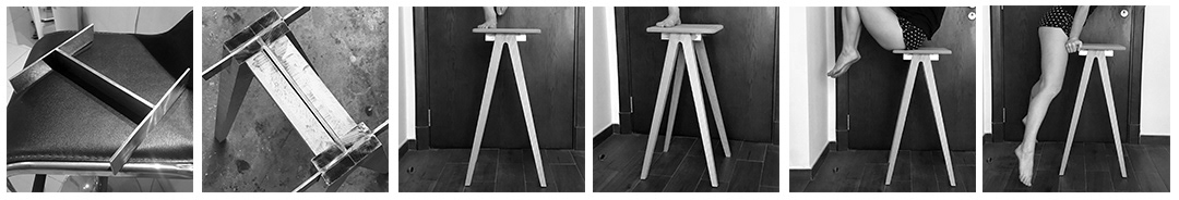 stool，a，solid wood，Minimalist，