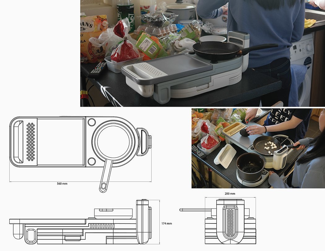 Zone cooking，Induction cooking，IDA，