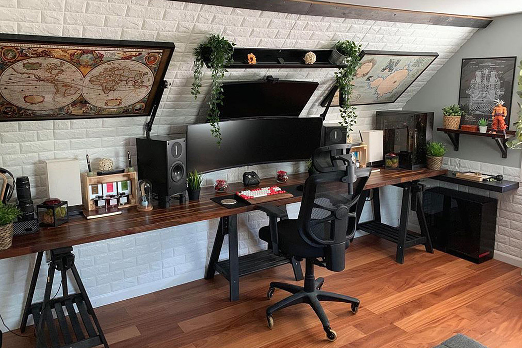 desk，increase of efficiency，intelligence，