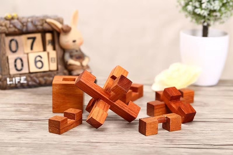 Mahogany，Toys，Mortise and tenon，Cultural creation，original，Craftsman，National style，New Chinese style，