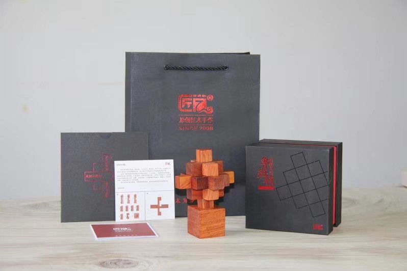 Mahogany，Toys，Mortise and tenon，Cultural creation，original，Craftsman，National style，New Chinese style，