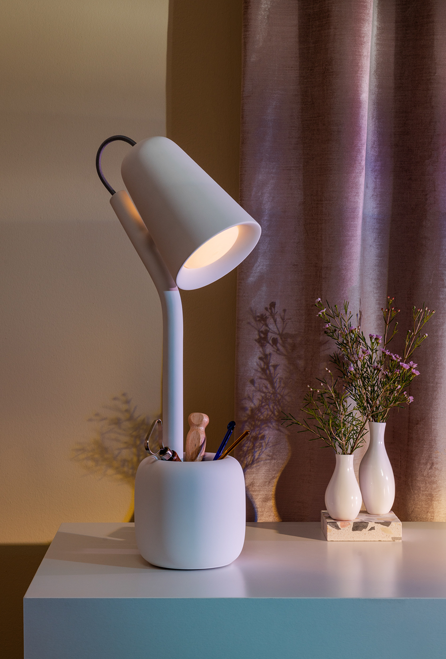 Desk lamp，lamp，3D printing，office，Home Furnishing，