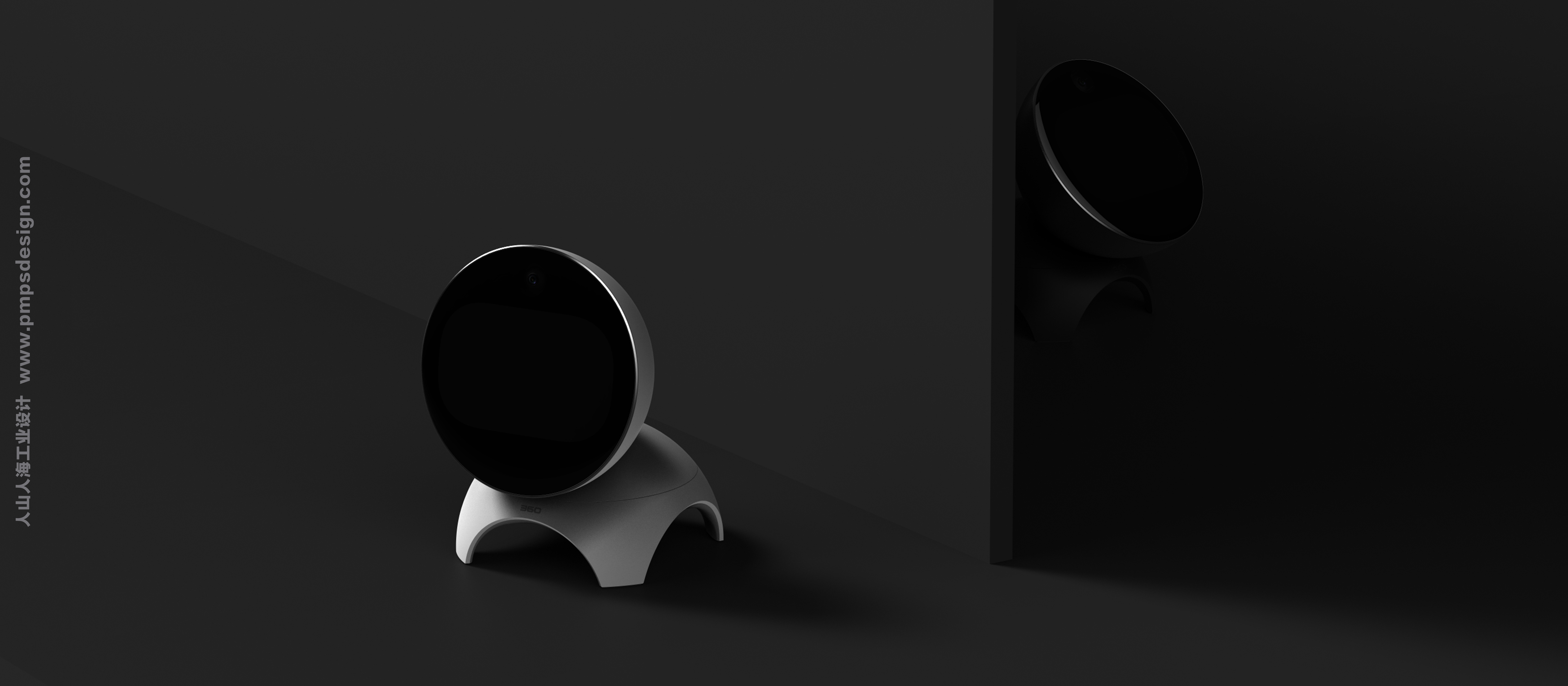 Voice robot，Smart home，three hundred and sixty，PMPS-DESIGN，Human mountain and sea of people industrial design，AIOT，Intelligent hardware，Child robot，